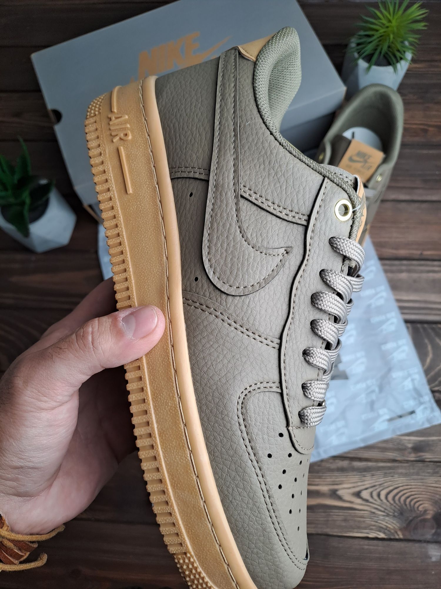 Nike Air Force 1 Low '07 Pewter Gum