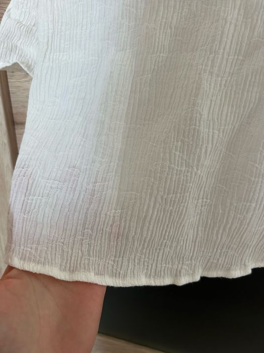 Biała koszula z koronką Sabra M/38