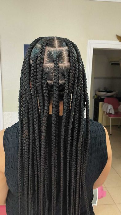 Tranças ao Domicílio | Box Braids, Knotless e Tranças Africanas