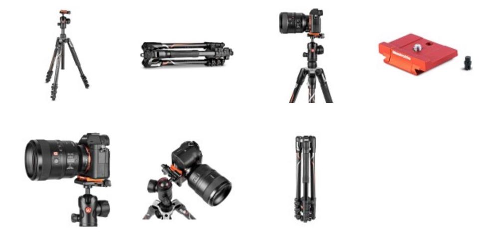 Statyw Manfrotto do aparatów Sony Alpha | MKBFRLA-BH BeFree Advanced | Jak Nowy