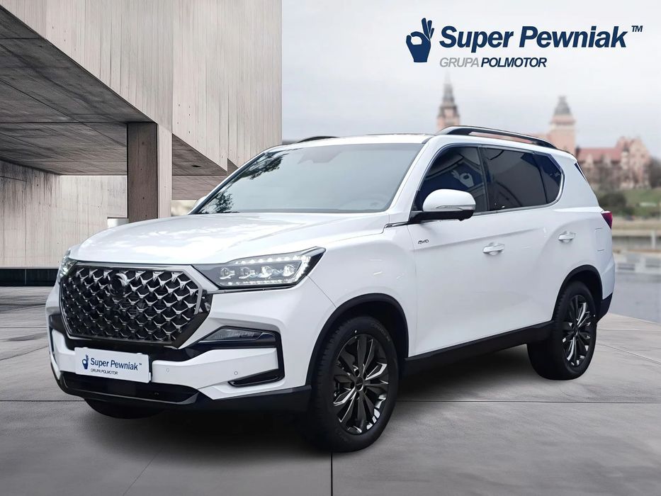 SsangYong/KGM Rexton Grupa Polmotor 4x4 2.2 diesel 7-osob Black Edition Salon Polska 2025r