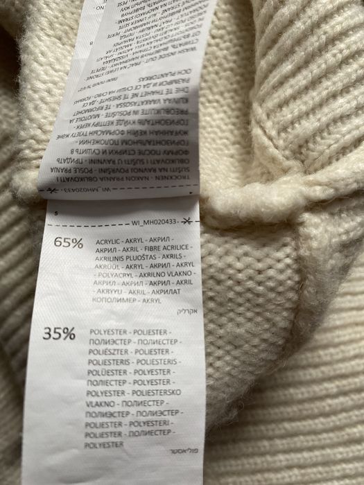 Kremowy Sweter/Golf Mohito krój oversizowy rozmiar S 36