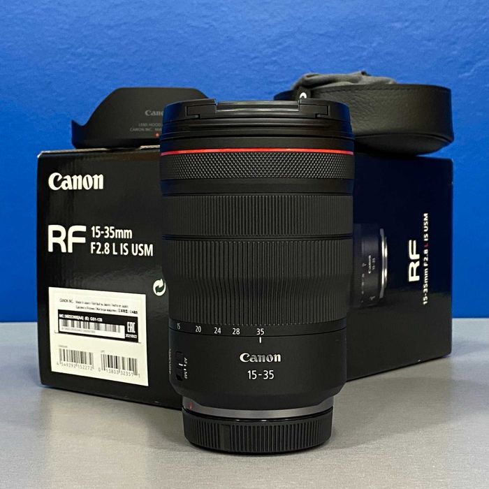 Canon RF 15-35mm f/2.8 L IS USM | NOVA | 3 ANOS DE GARANTIA | Reembolso de 140€