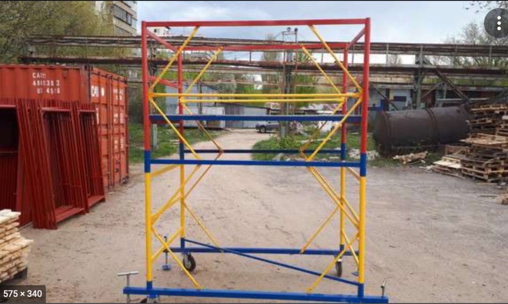 Вишка тура європейська сталь 08КП.Нові ліса на колесах