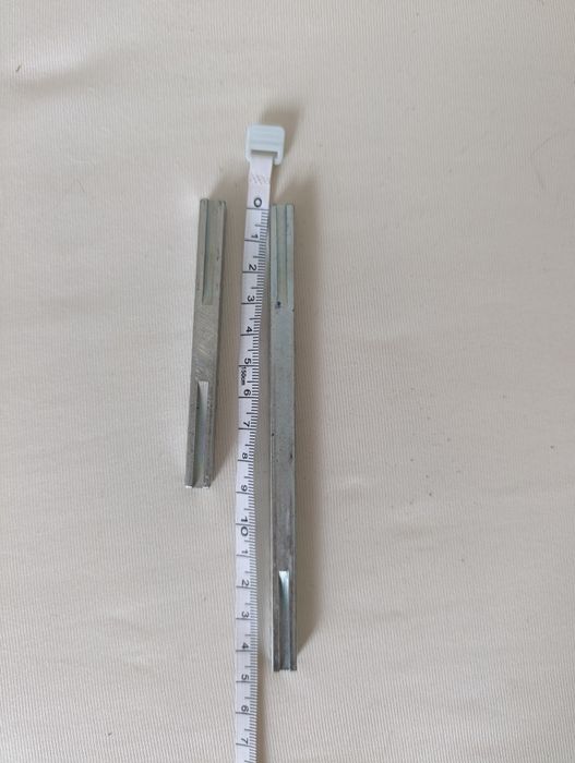 Mosiężna klamka kompletna