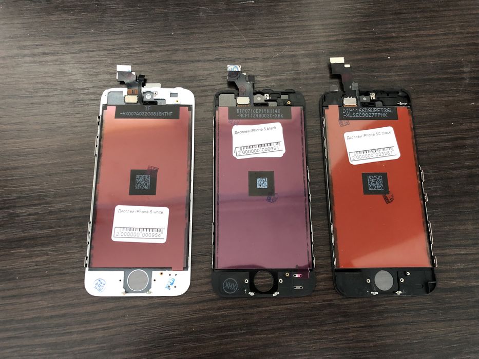 Дисплеї для iPhone 5 білі