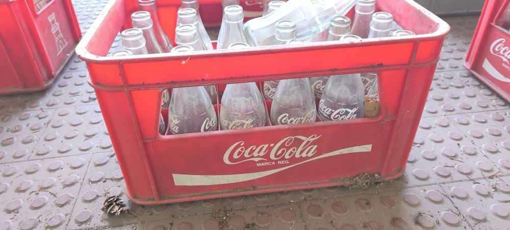 Garrafas coca cola  anos 80
