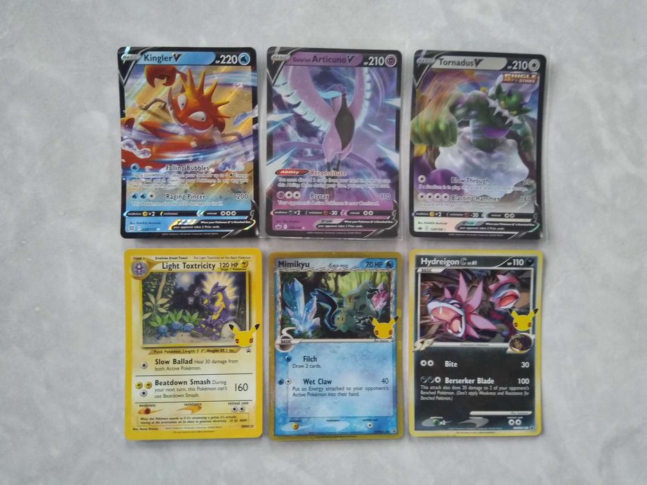 Cartas Pokemon EX GX V Vmax Vstar