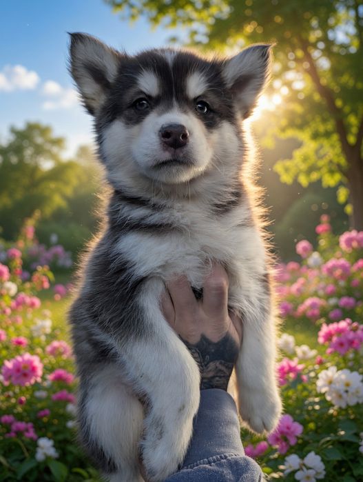 Ідеальні хаскі..