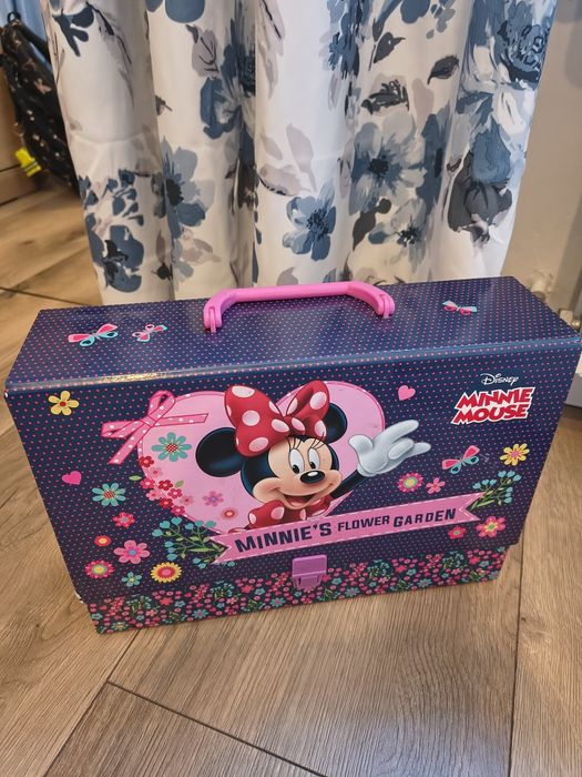 DerForm teczka gruba z rączką Minnie