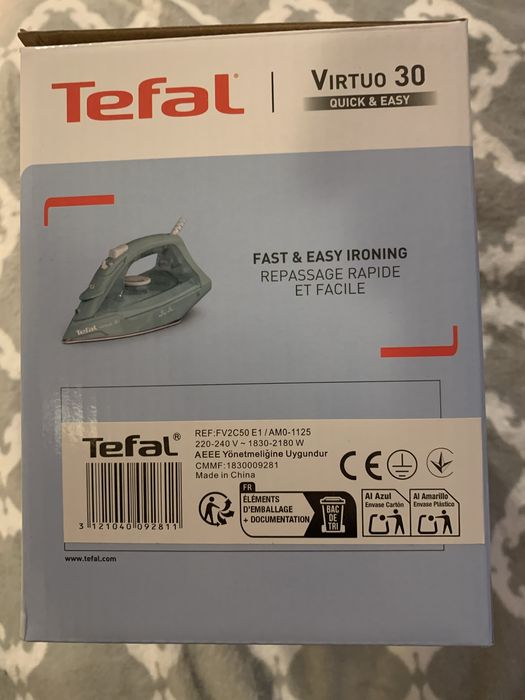 NOWE żelazko Tefal Virtuo 30 FV2C50