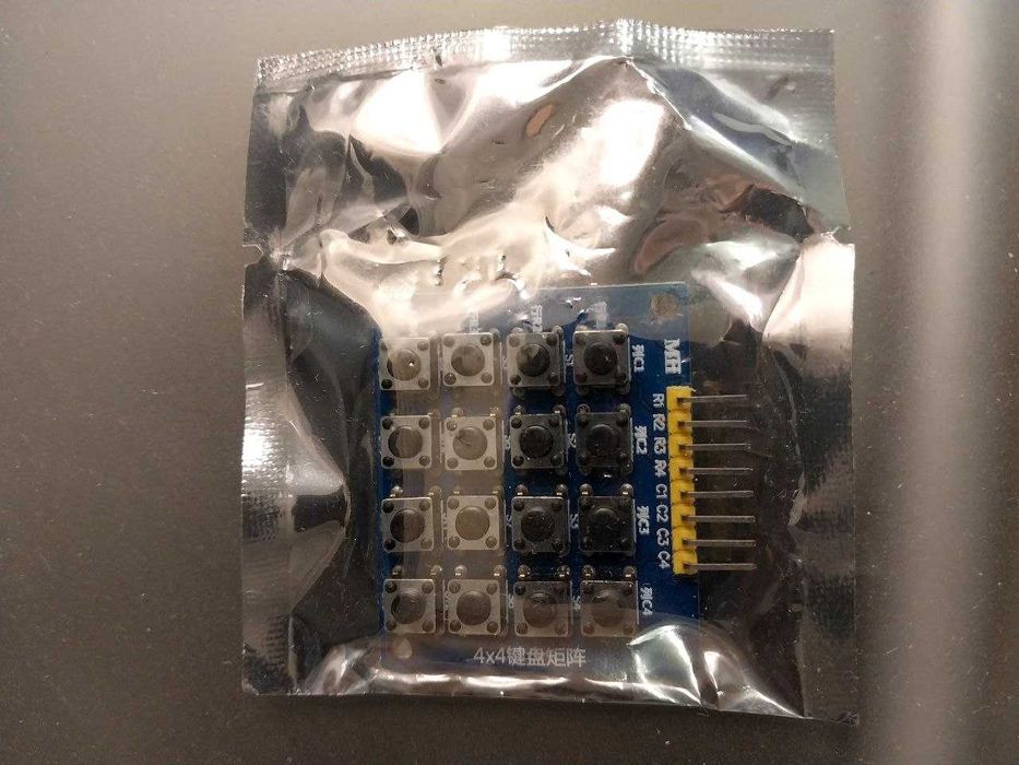 Кнопкова матрична клавіатура Arduino 4х4