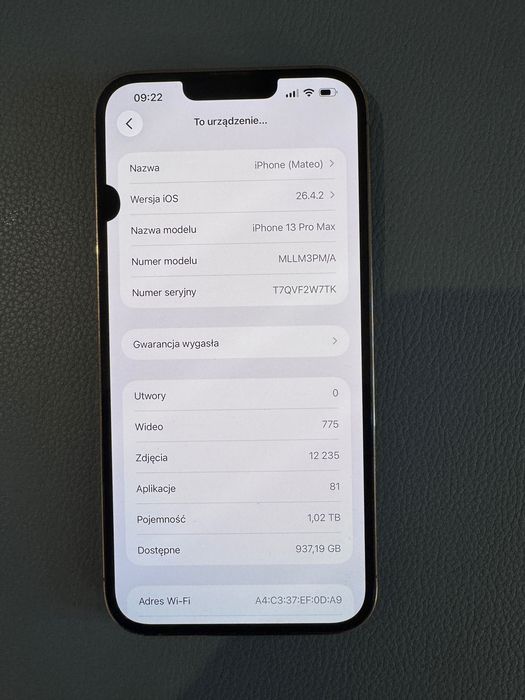iPhone 13 Pro Max 1tb