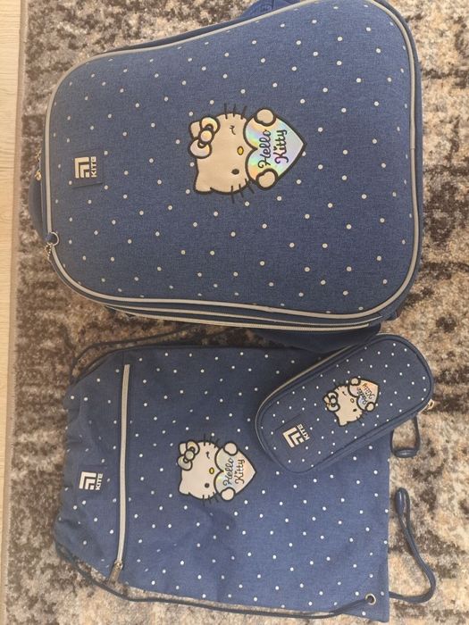 Рюкзак шкільний каркасний Kite Education Hello Kitty