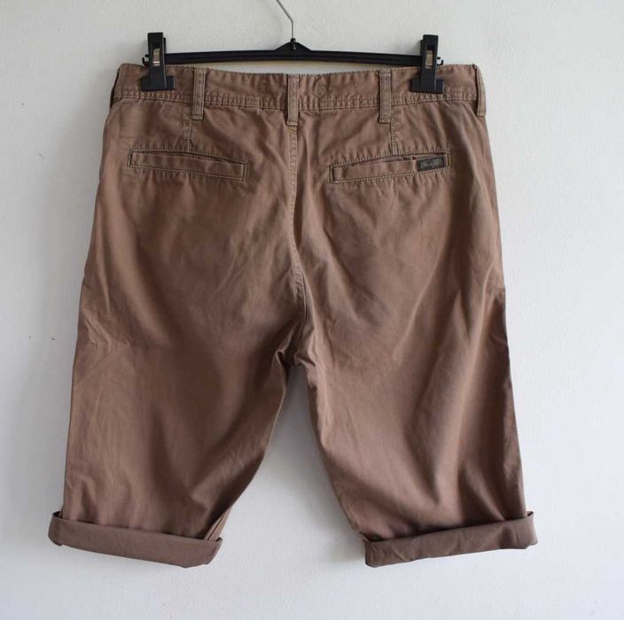 Wrangler texas chino szorty spodenki beżowe w34 l xl