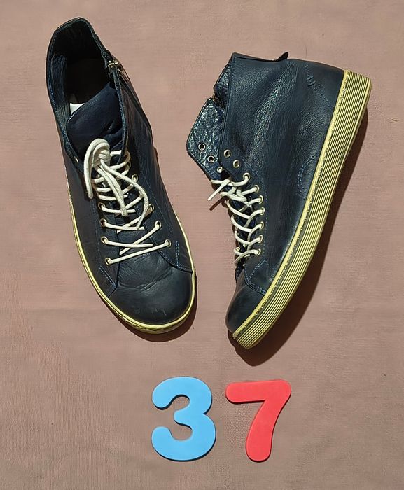 Wysokie buty trzewiki botki roz. 37