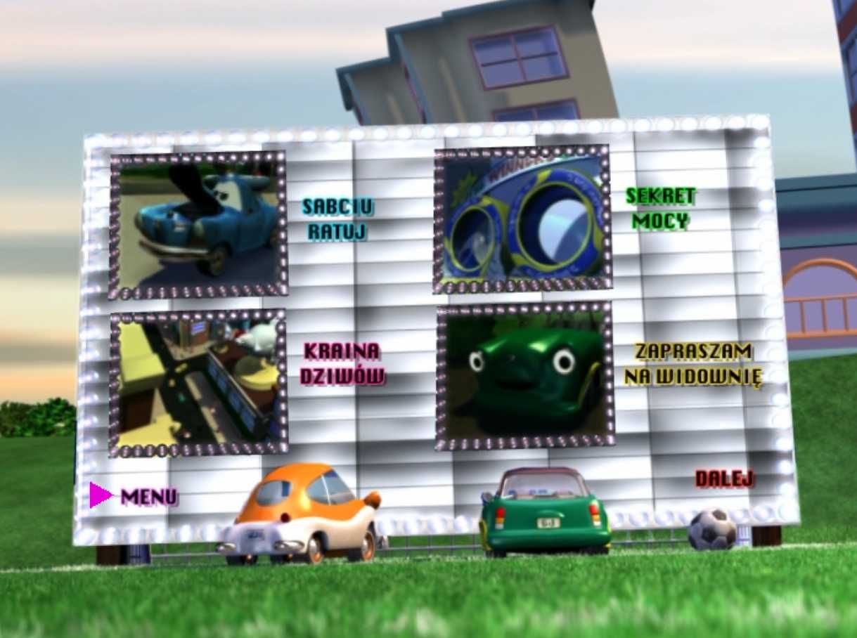 Super Auta - Prezent dla Jarisy + Kraina dziwów DVD Dębica