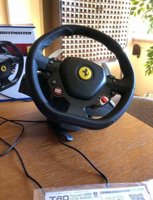 volante e pedais T80 Ferrari 488 GTB edition