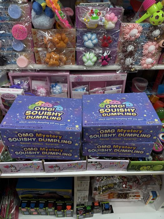 Антистресс Дітячий Іграшка Squishy Dumpling сюрприз дитяча іграшка тренд 2026, іграшка сюрприз булочка squishy Dumpling сквіш пельмень !
