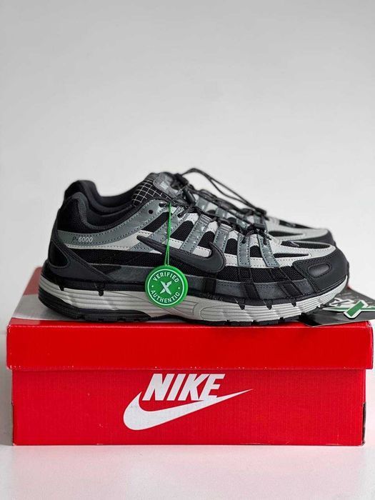 !SALE! Nike P-6000 Black Gray 40 41 42 43 44 45 найк п6000