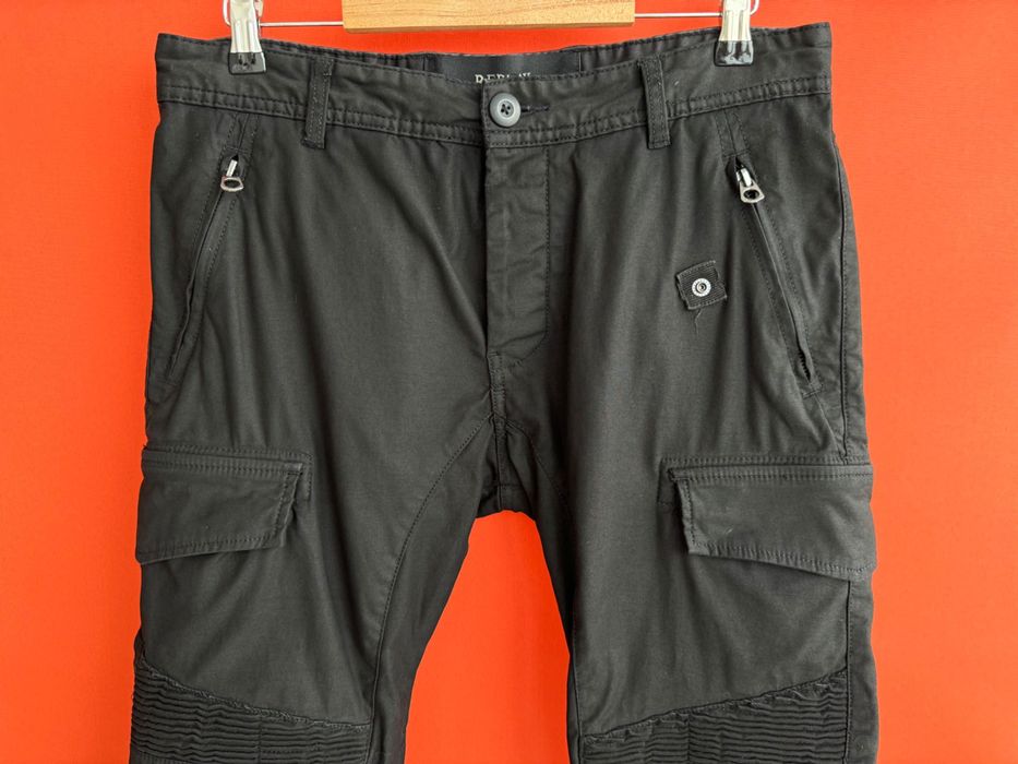 ! REPLAY Оригінал чоловічі джинси штани карго розмір 31 32