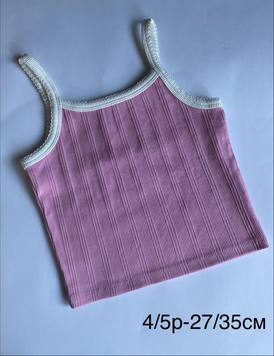 Майка для дівчинки Primark Нова Бавовна футболка дитячий одяг Літній одяг від 40 грн