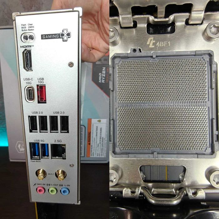Материнська плата Msi B840 Gaming Plus Wifi (AM5) 7000-9000 Серія AMD