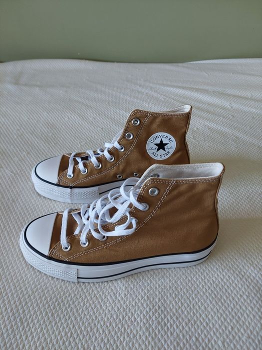 Chuck Taylor All Star Lift Platform Castanhos