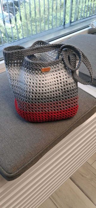 Torebka handmade na szydełku