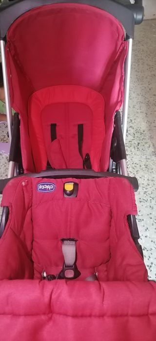 Carrinho de gémeos com 1 ovo