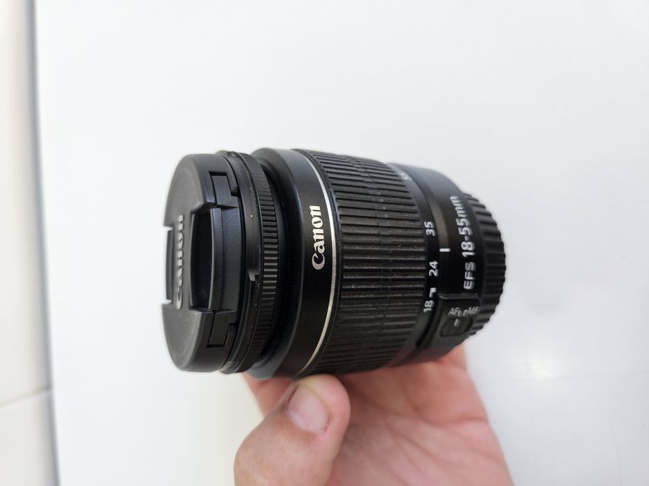 Canon Eos Rebel + lente 50mm