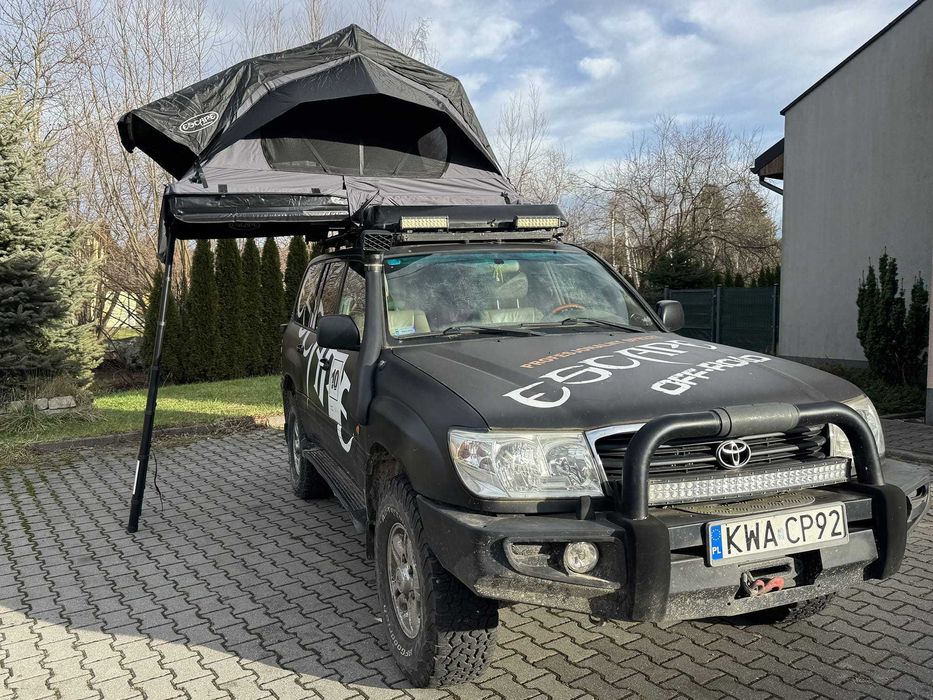 Namiot dachowy Escape HYBRID 190 cm  szaro- czarny