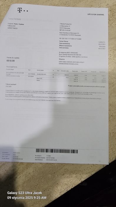 ‼️Samsung Galaxy S23 Ultra 5G SM-S918 12/512GB po gruntowny serwisie‼️