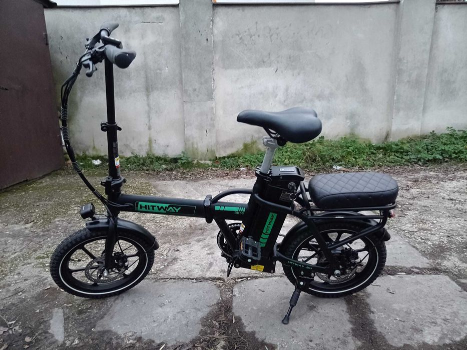 Rower elektryczny składany