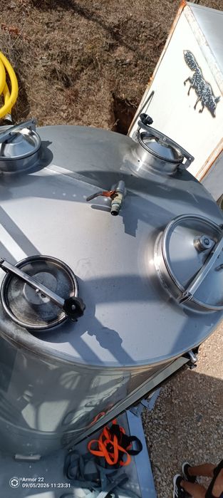 Cuba vinho inox 3800 litros