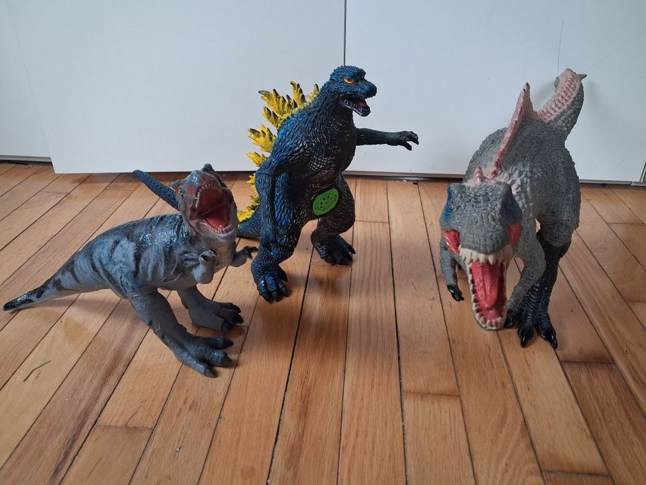 Dinozaury 3 sztuki