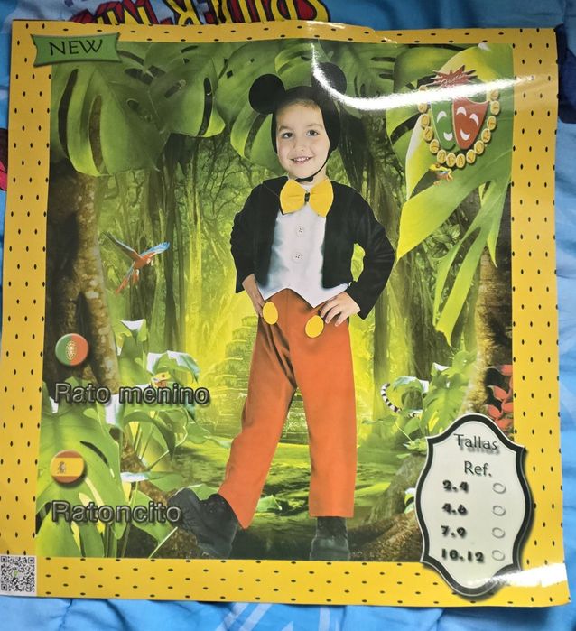 Fato Carnaval Mickey