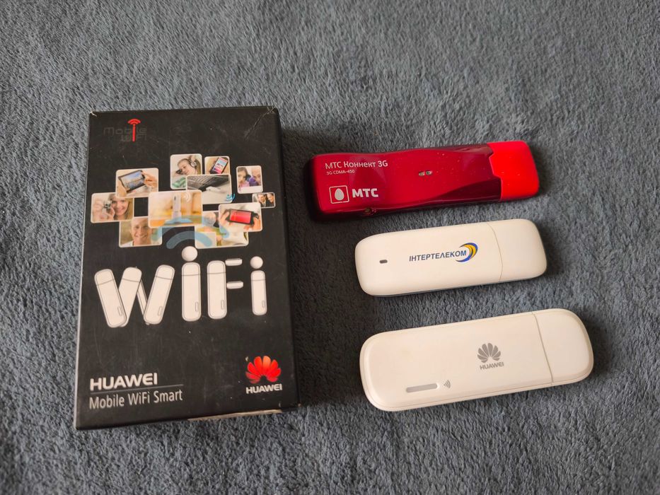 3G, Wi-Fi модемы