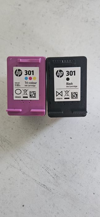 Hp 301 puste tusze oryginalne