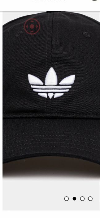 Кепка чёрная адидас новая