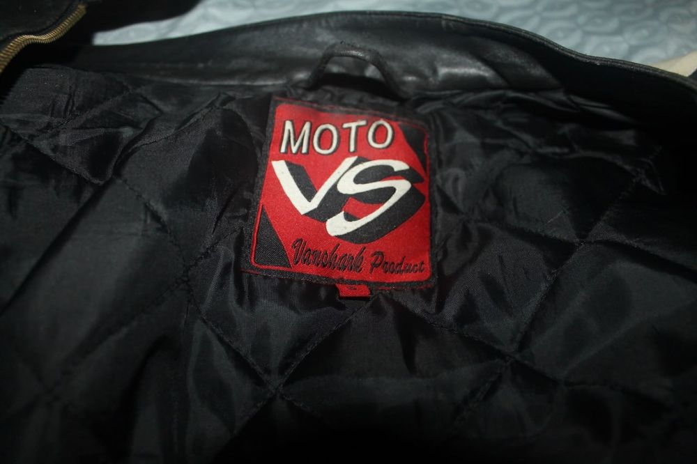 Куртка кожаная Moto VS
