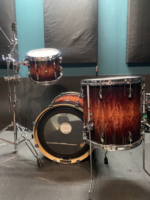 Perkusja Pearl Masters BCX 20”, 10”, 14” Lava Bubinga