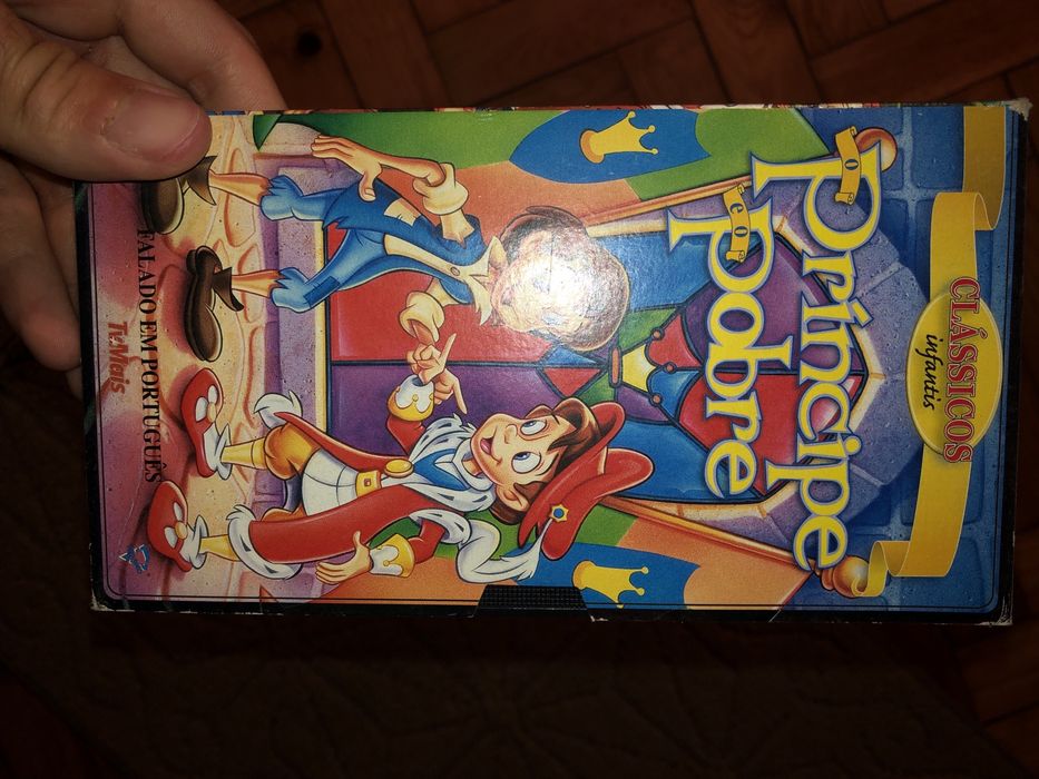 Classic children's movie The Prince and the Pauper (on cassette)