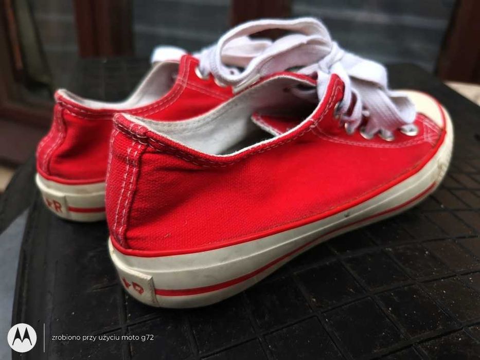 Buty Trampki młodzieżowe czerwone roz.36 STAR Stan Bardzo Dobry