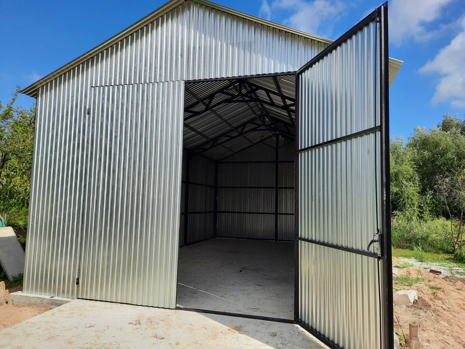 Garaż Blaszany OCYNKOWANY ,Garaże Blaszane | Wiata | Hala | - ESSTAL*