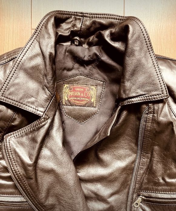 Куртка кожаная женская , Греция.