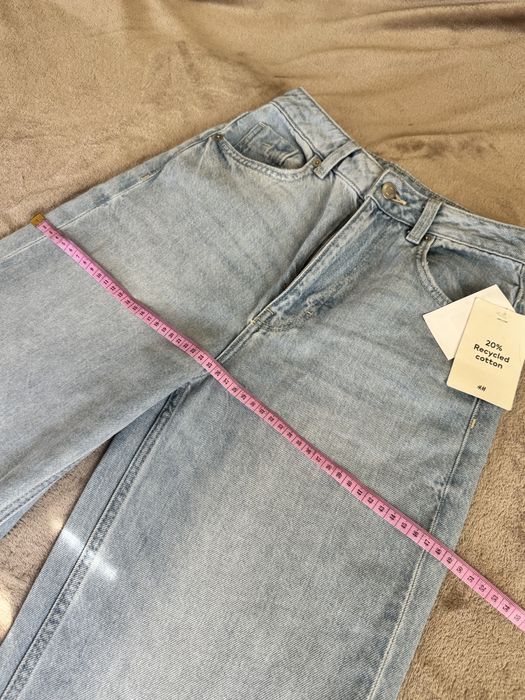 Джинси H&M 34р. блакитні