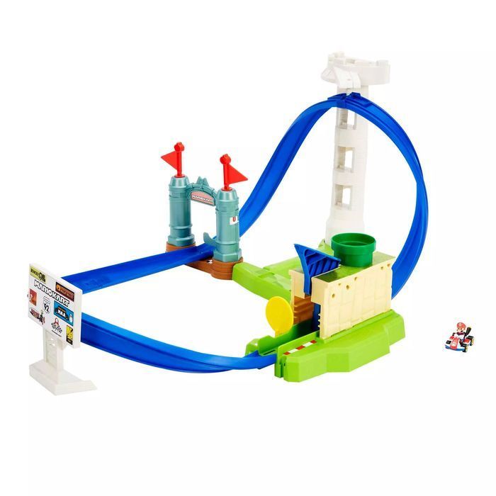 Hot Wheels. HGK59 Mario Kart. Circuit Slam Track. Hot Wheels