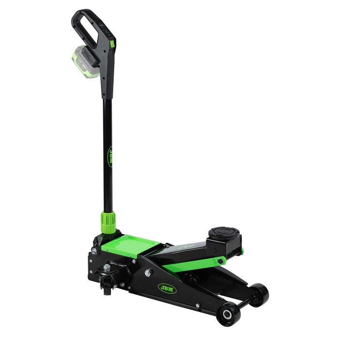 Macaco Hidráulico de Rodas JBM 3T a Bateria 20V LL29