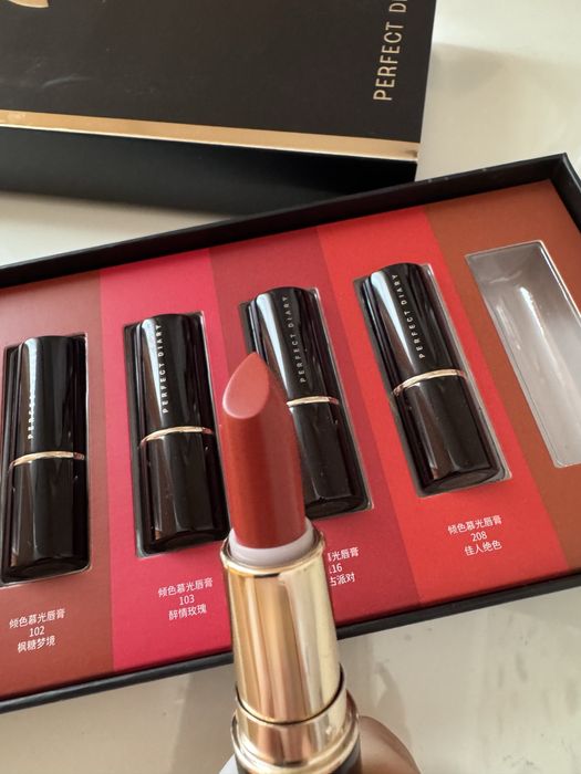 Мініатюри помади для губ Perfect Diary lipstick
